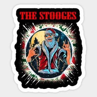 THE STOOGES BAND XMAS Sticker